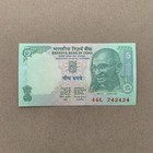 Mahatma Gandhi Note  India  5 Rupees Banknote Tractor Indian Currency Uv Art
