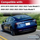 4 Pins Led Outer Tail Lights For 2018-2023 Model 3  2020-2024 Model Y