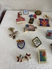 Lapel Pin Lot Of 20 Pins Mixed Lot All Pre-owned