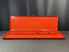 Snap-on Tool Kra282 Steel Case Functional Storage Red Excellent Condition 19x5 5