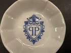The Plaza Hotel New York Vintage Trinket Dish  White Porcelain Mid 20th Century 