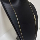 10k Yellow Gold Mariner Anchor Link Chain Necklace With Lobster Clasp  1 5mm 18   