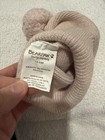 Bearpaw Pink Knit Beanie Hat 12-24m Solid Pom-pom Logo Fall winter