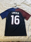 Usmnt Away Match Jersey Men s 2016 Abraham Lincoln Rare President Edition