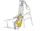 Petzl Rollclip A Pulley Carabiner - Triact-lock  gate Side Opening 