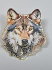 Wolf Head Lapel Pin