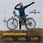 Aovopro 26inch Electric Mountain Bike 22mph Commuting Electric Bicycle Adults