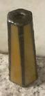 Vintage Slag Glass Kaleidoscope Artist Signed Barnes 83