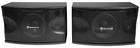 Pair Rockville Kps80 8  3-way 800 Watt Karaoke pro Speakers amplifier  2  Mics