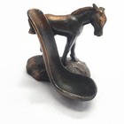 Vintage Bronze Horse Statue Sculpture Art Deco 