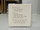 Boxed Vintage Standard Oil Roll-a-rule Metal Yardstick American Heating Oils