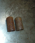 1 Pair Shaft End  Caps For Carriage Or Buggy  13 16  X 1 3 4 