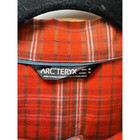 Arcteryx Skyline Ss Shirt Mens Xl Orange Plaid Button Down Hiking Technical