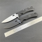 Black Blade Admiral Pocket Folding Knife D2 Blade G10 Handle Tactical Edc Tools