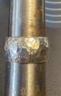 5225 Silpada 925 Sterling Silver Wide Hammered Band Ring Size 7 5  9 4 Grams 