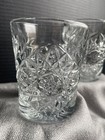 Libbey Vintage Hobstar Double Old Fashioned Glasses - Set Of 2