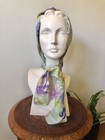 Vintage1930   s-1940   s Watercolor Floral Bonnet