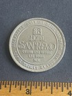  1 Slot Token Coin San Remo Hotel Casino 1989  Las Vegas Nevada T700