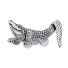 Men s Metal Pocket Square Brooch Vintage Octopus Crocodile Suit Lapel Pin Punk
