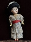 Antique German 8 5    Schoenau   Hoffmeister 4900 Oriental Asian Bisque Head Doll