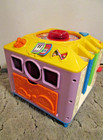 Vintage Fisher Price Incrediblock Activity Center Cube Toy - Tested  Working