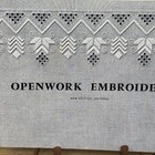 Vintage Dmc Library Openwork Embroidery Booklet Revised Edition Printed France