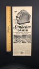 Sunbeam Toaster Buy War Bonds World War Ii Vintage Print Ad 1943