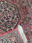 Vintage Hand Knotted Rug 3 X 5 Bijar Medallion 100  Wool Authentic Handmade Rug