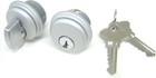 Storefront Door Mortise Lock Cylinder   Thumbturn Mkc-mtc- Pdw Thumbturn  Alu   