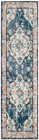 Safavieh Monaco 2 2 x8  Navy Light Blue Boho Medallion Runner Rug Non-shedding