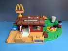 Vtg Little People Mcdonald s Restaurant Play Set  fisher Price 1991 