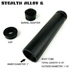 Stealth Alloy  Muzzle Brake Aluminum Cnc Extension Tube For Aeg Gbb 5 8 X24