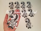 10 Baby Shower Foam Zibras Party Decorations It s A Boy Or Girl Favors Prizes