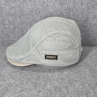 Jamont Cabbie Hat Gray Adjustable Flat Cap Ivy Newsboy Breathable Mens