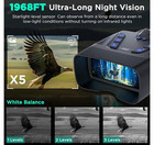 1433 Night Vision Goggles  58mp Full-color 4k Night Vision Binoculars  10000mah