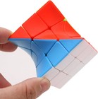 Cube Twist 3x3 Stickerelss Speed Cube Vivid Color Magic Puzzle Toys Puzzle Bo   