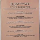 Rampage Gold And Brown Tools-and-brushes
