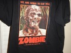 Vintage Zombie Movie T-shirt   90 s Horror Movie Promo T-shirt   Black   Xxl