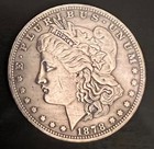Lot Of 10 Morgan Silver Dollar Replicas  copy Coins  Various Dates  Free Ship