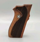 Smith   Wesson 5906 5903 4003 4006 4046 Turkish Walnut Grips Handmade With Logo