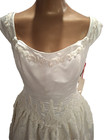 Emanuele  7084 Size 10 Ivory Pearl Embellished Wedding Gown
