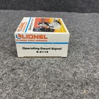 Lionel  6-2115 Operating Dwarf Signal O Scale  Vintage  Nib  li072126-01 