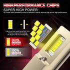 H3 Led Fog Light Bulb Conversion Kit 6000k Super Bright Super White High Power