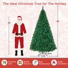 8ft Artificial Pvc Christmas Tree W stand Holiday Season Indoor Outdoor Green
