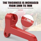 For Honda Trx450er Electric Start Atv Clutch Cable Bracket Holder 2006-2014 Red