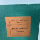 Vintage 1963 American Geographical Society Around The World Program Book Set