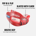 Shock Doctor Mouthguard Max Airflow  kool-aid Cherry Flavored  Osfm W  Tether