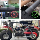 Exhaust Pipe Muffler For Predator 196cc 212cc Gx200 Coleman Ct200u Mini Bike