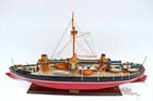 Italian Caio Duilio 1888 - Handcrafted War Ship Display Model 36  New