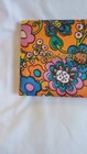 Flower Power Vintage 1970 s Autograph Book Satin Cover Flowers Hong Kong Unique 